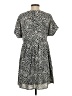 Entro Animal Print Gray Casual Dress Size S - photo 2