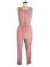 Ci Sono 100% Rayon Solid Pink Jumpsuit Size M - photo 1