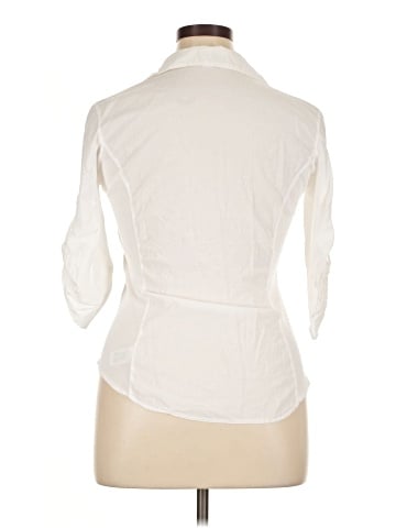 James Perse 3/4 Sleeve Button-Down Shirt (view 2)