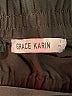 Grace Karin Solid Black Casual Pants Size S - photo 7