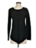 AB Studio 100% Acrylic Chevron-herringbone Black Pullover Sweater Size S - photo 1