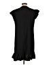 Unbranded Solid Black Casual Dress Size L - photo 2