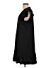Unbranded Solid Black Casual Dress Size L - photo 5