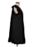 Unbranded Solid Black Casual Dress Size L - photo 4