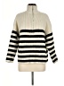 J.ING 100% Acrylic Stripes Ivory Pullover Sweater One size - photo 1