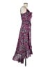 Shein 100% Polyester Floral Purple Cocktail Dress Size 6 - photo 4