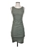 Leith Solid Gray Casual Dress Size XS - photo 1