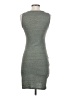 Leith Solid Gray Casual Dress Size XS - photo 2