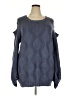 Davi & Dani 100% Acrylic Blue Pullover Sweater Size 2X - photo 1