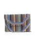 Assorted Brands Stripes Blue Orange Clutch One size - photo 1