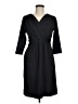J. McLaughlin Solid Black Casual Dress Size M - photo 1