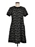 AB Studio Tweed Black Casual Dress Size M - photo 1