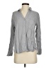 Cloth & Stone 100% Rayon Gray Long Sleeve Button-Down Shirt Size S - photo 1