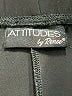 Attitudes by Renee Solid Black Casual Pants Size 3X - photo 4