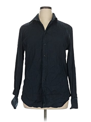 Emporio Armani Long Sleeve Button-Down Shirt (view 1)