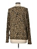 LNA Animal Print Brown Pullover Sweater Size L - photo 2