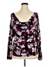 Covington Purple Long Sleeve Blouse Size XL - photo 1
