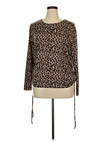 Orange Kiss Long Sleeve Blouse (view 1)
