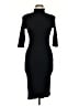 Zara Solid Black Cocktail Dress Size L - photo 1