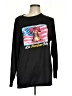 Assorted Brands 100% Polyester Black Long Sleeve Top Size L - photo 1