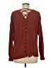 Sweet Wanderer Red Orange Pullover Sweater Size M - photo 2
