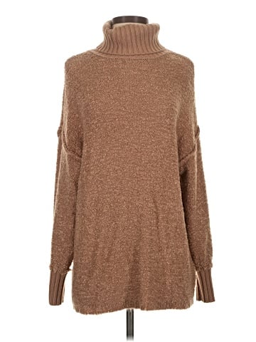 Pink Lily Turtleneck Sweater (view 1)