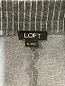 Ann Taylor LOFT Chevron-herringbone Gray Casual Pants Size XL - photo 7