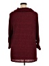 Rafaella Burgundy Poncho Size 1X - photo 2