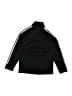 Adidas 100% Polyester Black Zip Up Hoodie Size 6 - photo 2