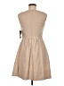 Zara Basic Solid Tan Casual Dress Size M - photo 2