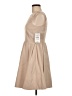 Zara Basic Solid Tan Casual Dress Size M - photo 5