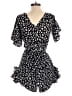 Luxxel Polka Dots Black Romper Size S - photo 2