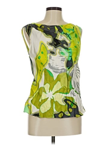Per Se By Carlisle Sleeveless Silk Top (view 1)
