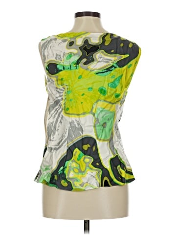 Per Se By Carlisle Sleeveless Silk Top (view 2)