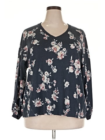 C&C California 3/4 Sleeve Blouse (view 1)