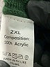 Unbranded 100% Acrylic Green Pullover Sweater Size 2X - photo 5