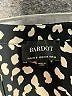 Bardot 100% Polyester Animal Print Black Long Sleeve Blouse Size XXS - photo 7