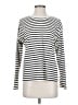 Zara 100% Cotton Stripes White Long Sleeve Top Size S - photo 1