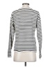 Zara 100% Cotton Stripes White Long Sleeve Top Size S - photo 2