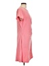 Universal Thread Solid Pink Casual Dress Size L - photo 4
