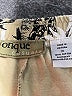Onque 100% Cotton Animal Print Gold Casual Pants Size M - photo 7