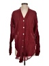 Assorted Brands Burgundy Long Sleeve Blouse Size S - photo 1
