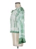 Exist 100% Rayon Green Long Sleeve Blouse Size M - photo 5