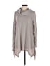 Grace Elements Gray Poncho Size M - photo 1