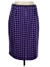 J.Crew Plaid Purple Formal Skirt Size 8 - photo 2