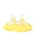 Shekini Yellow Swimsuit Top Size 12 - 14 - photo 2