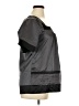 Eyeshadow 100% Polyester Black Short Sleeve Blouse Size XL - photo 4