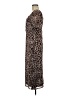 Nine Britton Animal Print Brown Casual Dress Size M - photo 5