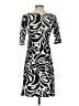 J.Crew Collection Graphic Black Cocktail Dress Size XS - photo 2