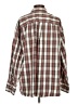 BDG 100% Cotton Plaid Brown Long Sleeve Button-Down Shirt Size S - photo 2